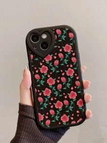 Capas de telefone padrão floral tpu - Multicolorido - Ver 1