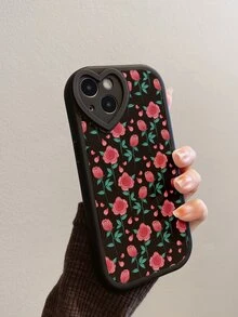 Capas de telefone padrão floral tpu - Multicolorido - Ver 2