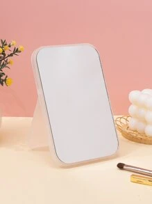 書桌鏡子1入組矩形化妝鏡浴室鏡子禮品送給女士妻子姐妹青少年女朋友