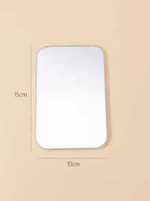 書桌鏡子1入組矩形化妝鏡浴室鏡子禮品送給女士妻子姐妹青少年女朋友