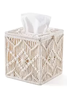 1 hộp đựng khăn giấy màu be, hộp đựng khăn giấy dệt bằng vải Boho cho gia đình, đồ dùng gia đình, bàn, đồ trang trí nhà cửa, sắp xếp và lưu trữ đồ gia dụng, trang trí phòng, trang trí phòng ngủ, phụ kiện nhà bếp, dụng cụ nhà bếp, đồ tổ chức nhà bếp, du lịch, ngày lễ, hộp đựng khăn giấy, hộp đựng khăn ăn, lễ hội họp mặt gia đình, trang trí bàn ăn nhà bếp cho nhà bếp phòng ngủ phòng khách phòng ăn, phụ kiện trang trí nhà cửa, hộp trang trí, quà cưới cho phụ nữ, du lịch mùa hè ngày lễ lễ hội phải có - Nhiều màu - Xem 1