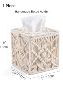 1 hộp đựng khăn giấy màu be, hộp đựng khăn giấy dệt bằng vải Boho cho gia đình, đồ dùng gia đình, bàn, đồ trang trí nhà cửa, sắp xếp và lưu trữ đồ gia dụng, trang trí phòng, trang trí phòng ngủ, phụ kiện nhà bếp, dụng cụ nhà bếp, đồ tổ chức nhà bếp, du lịch, ngày lễ, hộp đựng khăn giấy, hộp đựng khăn ăn, lễ hội họp mặt gia đình, trang trí bàn ăn nhà bếp cho nhà bếp phòng ngủ phòng khách phòng ăn, phụ kiện trang trí nhà cửa, hộp trang trí, quà cưới cho phụ nữ, du lịch mùa hè ngày lễ lễ hội phải có - Nhiều màu - Xem 2