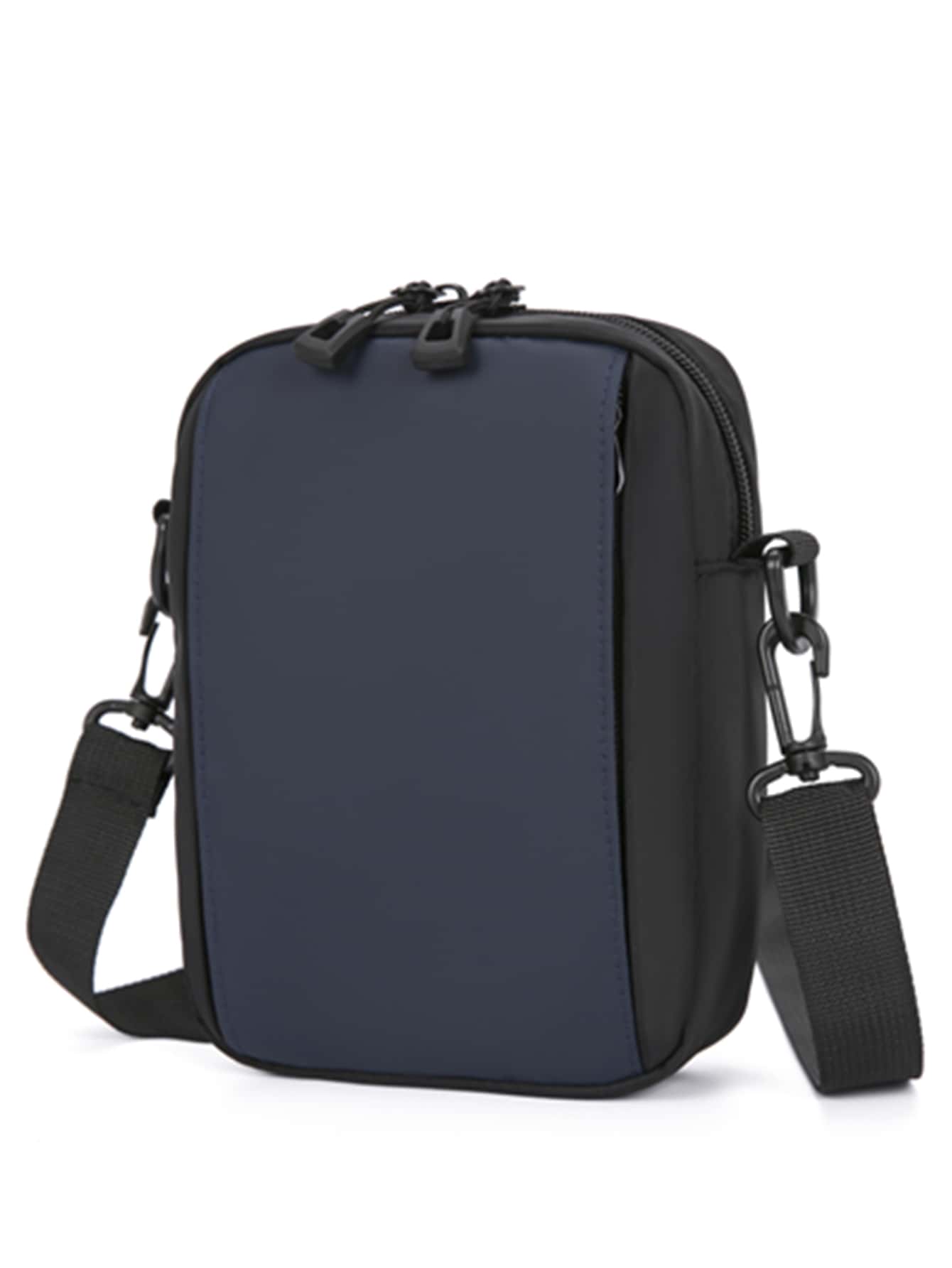 迷你男士雙色方包