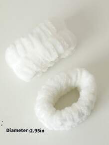 Facial Wrist Strap Towel, Absorbent Strap Wrist, Washband Face Wash Straps, Reusable Spa Headband Wrist, Microfiber Headband, Wristbands For Women, Facial Make-Up Hairbands Adjustable Elastic, For Yoga Sports Sweat Absorber Strap,Skincare,Room Decor,Home Decor,Bedroom Decor,Bathroom,Christmas Gifts,Bathroom Decor,Travel,Travel Stuff,Wedding,Christmas Party,Mom Gifts,Home,Room,House Decor,Christmas Gift,Gifts For Mom,Birthday,Pink Room Decor,Living Room Decor,Bedroom,Gifts For Men,Dad Gifts,Mushroom,New Years,Mom,Accessories,Gifts For Dad,Friends,Funny Gift - White - View 4