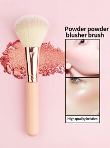 1pc Blush Brush - Apricot - View 1