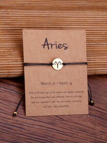 1 pieza Pulsera constelación símbolo - Multicolor - Ver 2