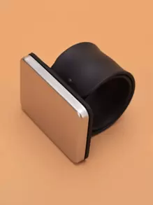 1 miếng đệm tạo kiểu tóc hình vuông màu đen có dây đeo cổ tay từ tính để cất giữ - Nhiều màu - Xem 3