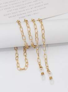 Cadena para gafas minimalista - Dorado - Ver 2