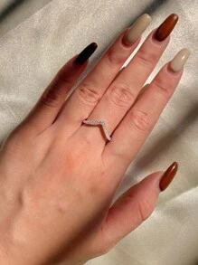 1 Máy Tính Quyến Rũ Đính Đá Cubic Zirconia Trang Trí Bạc Cưới Ban Nhạc Cho Nữ Trang Trí Hàng Ngày - Bạc - Xem 2