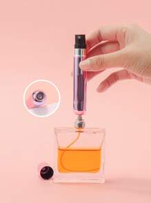 Chai nước hoa xịt đáy 8ml Chai nước hoa nhôm - Màu tím hoa cà - Xem 2