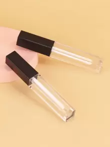 2 Miếng 4.2ML Trong suốt Son bóng Ống Chải bao bì Thùng đựng hàng Mỹ phẩm Công cụ Với Chống rò rỉ Bên trong Che phủ - Nhiều màu - Xem 2