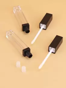 2 Miếng 4.2ML Trong suốt Son bóng Ống Chải bao bì Thùng đựng hàng Mỹ phẩm Công cụ Với Chống rò rỉ Bên trong Che phủ - Nhiều màu - Xem 5