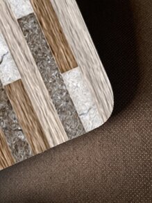 1入組磚圖案廚房地毯現代滌綸防滑廚房墊 - 彩色 - 查看 7