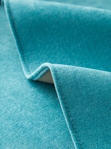 1入組滌綸沙發巾現代撞色帶沙發套毛毯適合所有季節 - 藍色 - 查看 7