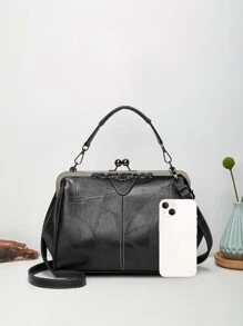 Bolso de hombro/cruzado de piel suave de gran capacidad y múltiples bolsillos para mujer: Bolso para teléfono, embrague, bolso monedero, bolso para fiestas y cenas, informal y versátil; perfecto como regalo de cumpleaños. Con correa de hombro desmontable y precio asequible, bolso con inspiración retro