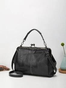 Bolso de hombro/cruzado de piel suave de gran capacidad y múltiples bolsillos para mujer: Bolso para teléfono, embrague, bolso monedero, bolso para fiestas y cenas, informal y versátil; perfecto como regalo de cumpleaños. Con correa de hombro desmontable y precio asequible, bolso con inspiración retro