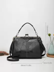 Bolso de hombro/cruzado de piel suave de gran capacidad y múltiples bolsillos para mujer: Bolso para teléfono, embrague, bolso monedero, bolso para fiestas y cenas, informal y versátil; perfecto como regalo de cumpleaños. Con correa de hombro desmontable y precio asequible, bolso con inspiración retro