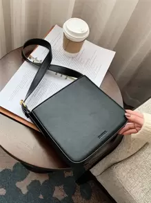 Túi vai Có thể điều chỉnh được Thanh lịch - màu đen - Xem 1