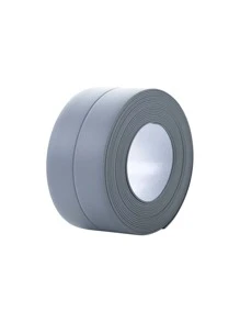 1roll Plastic Sealing Strip, Grey Sealing Tape For Kitchen, Bathroom - Grey - View 3