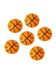 1 pieza Sacapuntas con diseño de baloncesto - Naranja - Ver 1