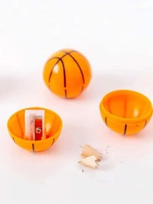 1 pieza Sacapuntas con diseño de baloncesto - Naranja - Ver 2