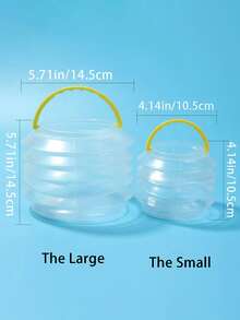 1pc Foldable Painting Brush Washer - Clear - View 10