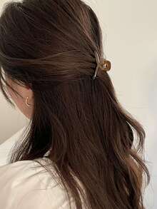 7 piezas Garra de pelo unicolor - Multicolor - Ver 2