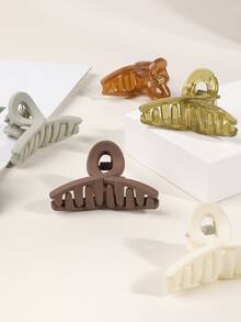 7 piezas Garra de pelo unicolor - Multicolor - Ver 4