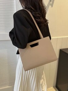 Túi Xách tay Nữ - Màu Khaki - Xem 2