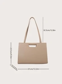 Túi Xách tay Nữ - Màu Khaki - Xem 8