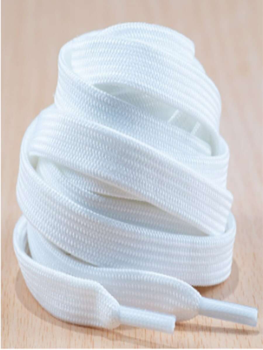 1 双针织鞋带适合运动鞋、滑板鞋、休闲鞋、运动鞋和学生鞋