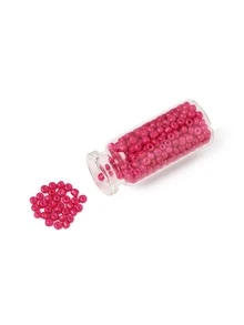 1box Fashionable DIY Bead For Women For DIY Jewelry Making - Hot Pink - View 2