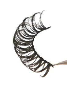 Himirell Pestañas postizas separadas, 10 pares de pestañas rizadas naturales de 13 mm,pestañas pestans extensiones de pestañas - Negro - Ver 5