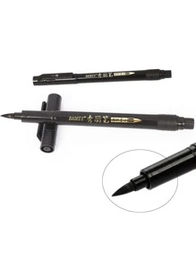 4pcs Glitter Marker Pen - Black - View 3