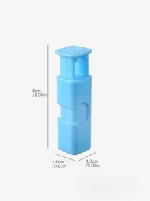 5pcs/set PP Sealing Clip, Blue Food Sealing Clip For Home - Blue - View 2