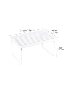 1入組素色收納架 - 白色 - 查看 2