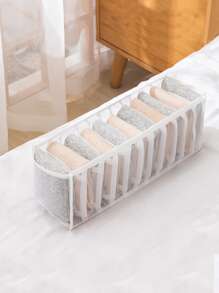 cái Hộp lưu trữ đồ lót đóng gói nhiều ô - trắng - Xem 4