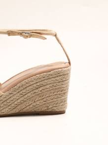 Giày bệt dày và Dép nêm Nữ - Màu be - Xem 4