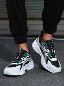 男款時尚、舒適、透氣、輕量級、街頭風格、全配運動鞋、厚底休閒鞋 - 彩色 - 查看 5