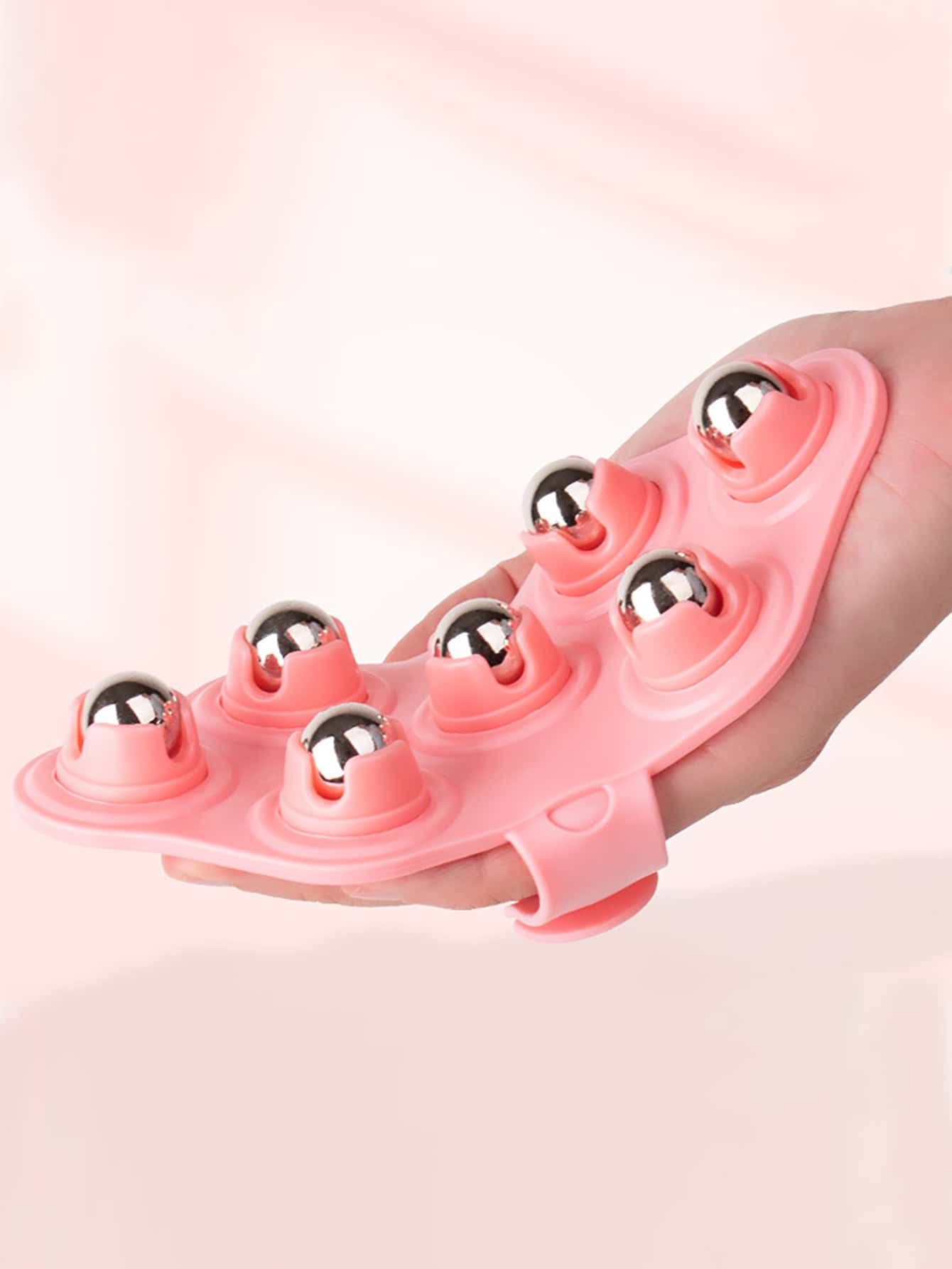 Rodillo de masaje cuerpo - Rosa - Ver 1