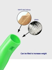 1pc Color Block Removable Fitness Exercise Hoop - Multicolor - View 3