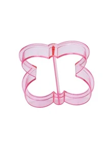 1入組塑料三明治模具現代蝴蝶設計家用三明治模具 - 粉色 - 查看 4
