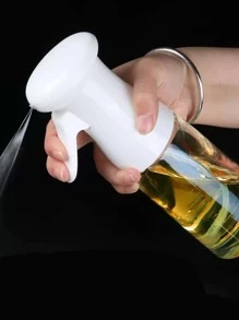 1入組PET油分配器廚房用極簡主義透明噴油瓶