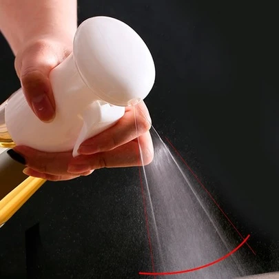 1入組PET油分配器廚房用極簡主義透明噴油瓶