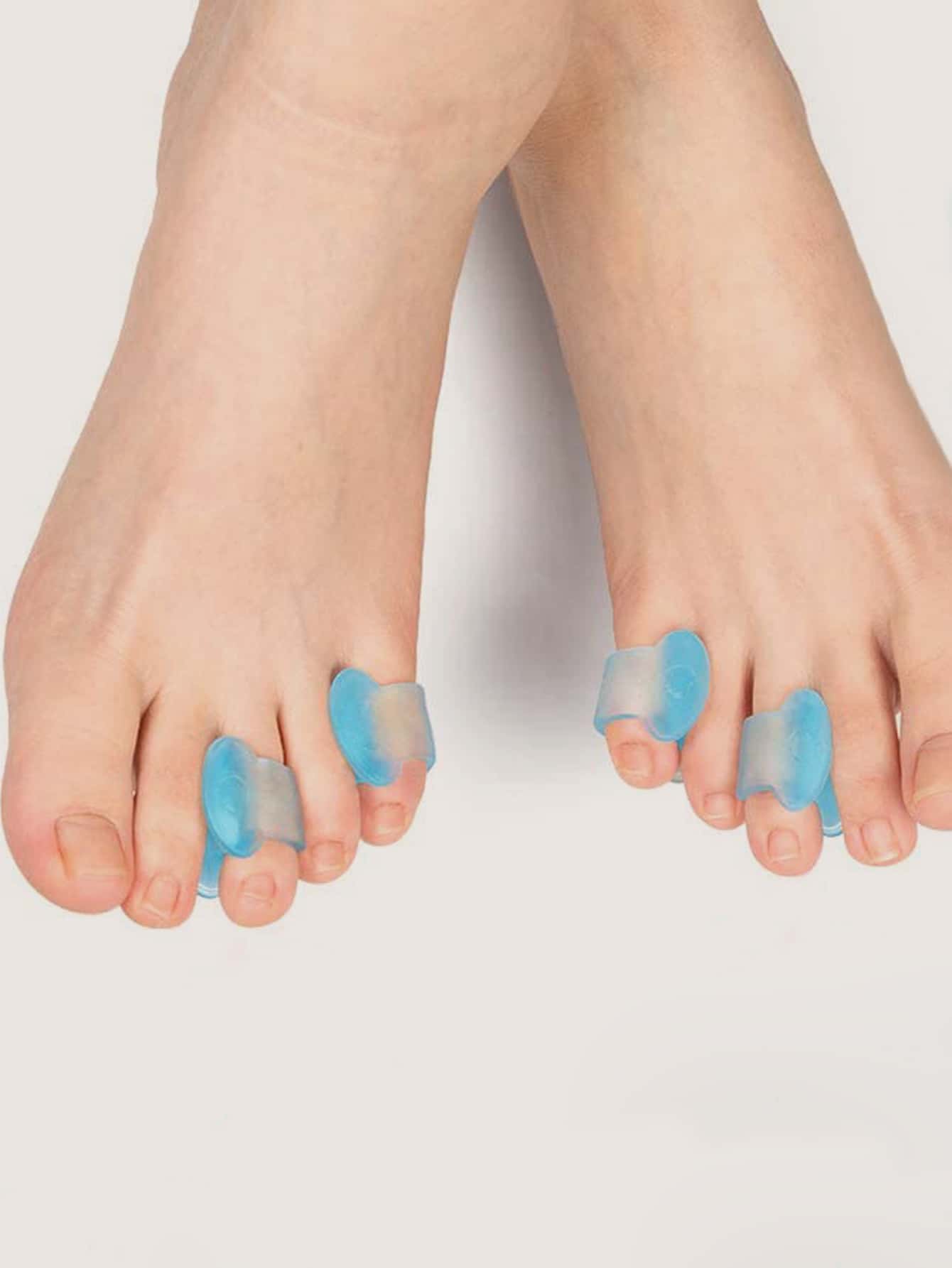 Gel Toe Separator, 2pcs Durable Toe Spacers, Silicone Toe Stretchers