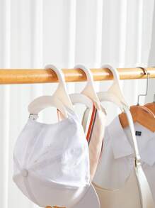1pc PP Bag Hanger, Daily Grey Multi-purpose Bag Storage Rack For Home - Grey - View 8