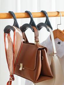 1pc PP Bag Hanger, Daily Grey Multi-purpose Bag Storage Rack For Home - Grey - View 10