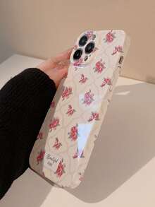 花朵圖案手機殼 - 彩色 - 查看 2