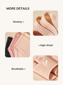 LUVLETTE 大碼3入組套高腰棉比基尼