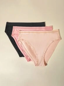 LUVLETTE 大碼3入組套高腰棉比基尼